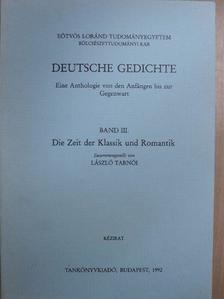 Friedrich Hölderlin - Deutsche Gedichte III. [antikvár]