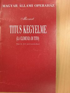 Boschán Daisy - Mozart: Titus kegyelme [antikvár]