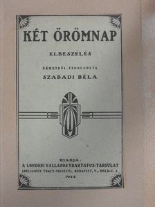 Két örömnap [antikvár]