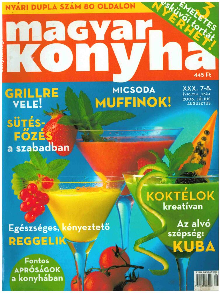 Fizil Éva - Magyar Konyha XXX. évf. 7-8. szám [antikvár]