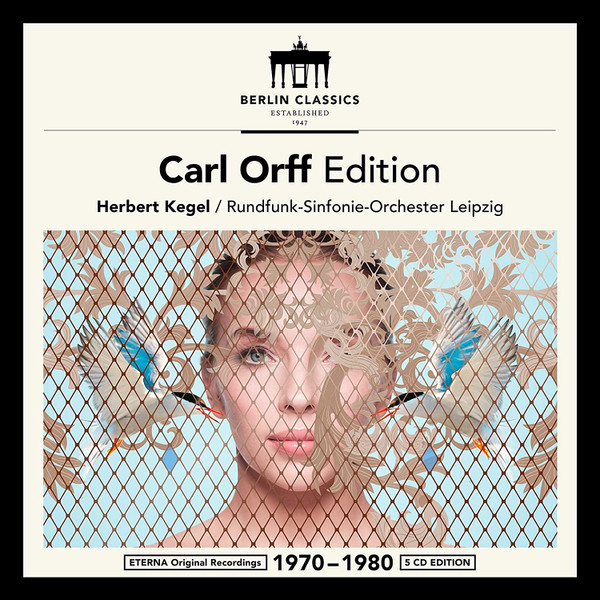 ORFF - CARL ORFF EDITION 5CD HERBERT KEGEL
