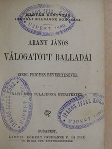Ambrus Zoltán - Arany János válogatott balladái/Északafrikai kikötők/Kevélyek és lealázottak/Hét szilvafa/Török históriák [antikvár]