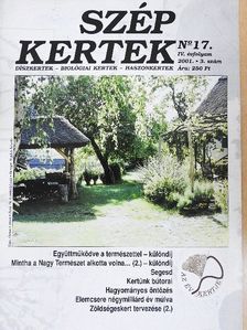 Dr. Czinki László - Szép Kertek 2001/3. [antikvár]