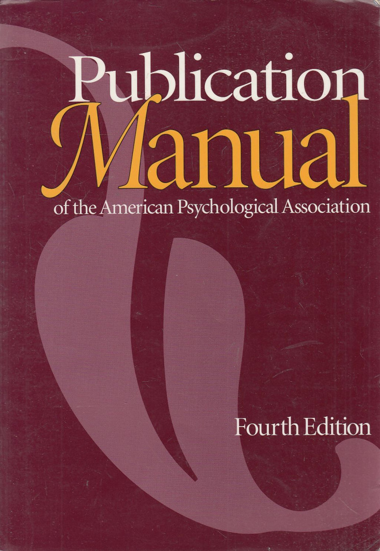 Publication Manual of the American Psychological Association [antikvár]