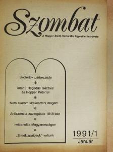 Németh Ferenc - Szombat 1991. január [antikvár]