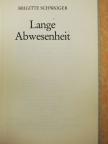 Brigitte Schwaiger - Lange Abwesenheit [antikvár]