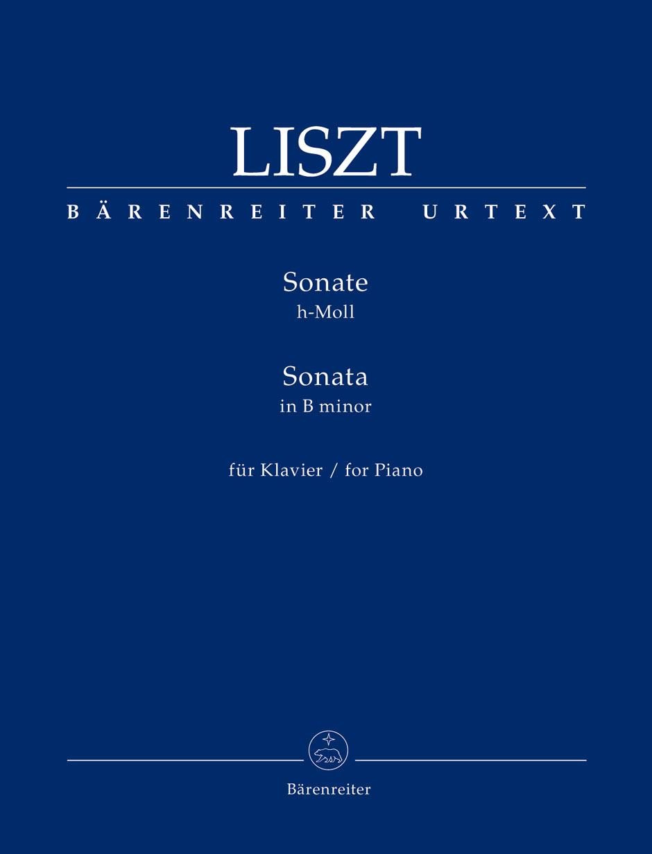 Liszt Ferenc - SONATE h-MOLL FÜR KLAVIER. URTEXT (M. KUBE)