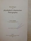 Dr. H. E. Boeke - Grundlagen der physikalisch-chemischen Petrographie [antikvár]