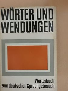 Wörter und Wendungen [antikvár]