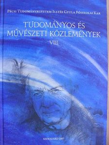 Tudományos és művészeti közlemények VIII. [antikvár]