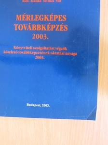 Borzáné Botka Erika - Mérlegképes továbbképzés 2003. [antikvár]