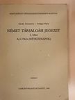 Kováts Annamária - Német társalgási jegyzet I. [antikvár]