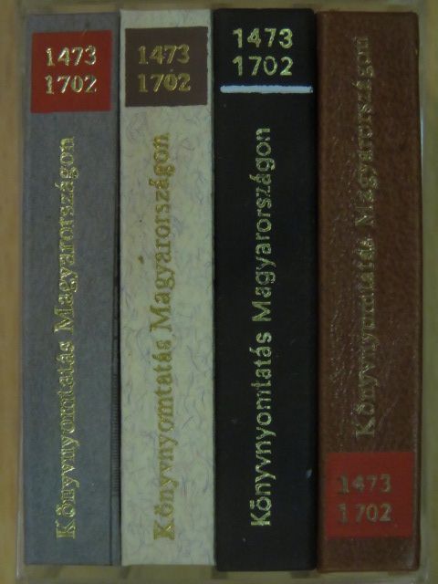 Bolgár Iván - Könyvnyomtatás Magyarországon (minikönyv) (számozott)/Könyvnyomtatás Magyarországon (minikönyv) (számozott)/Könyvnyomtatás Magyarországon (minikönyv) (számozott) [antikvár]