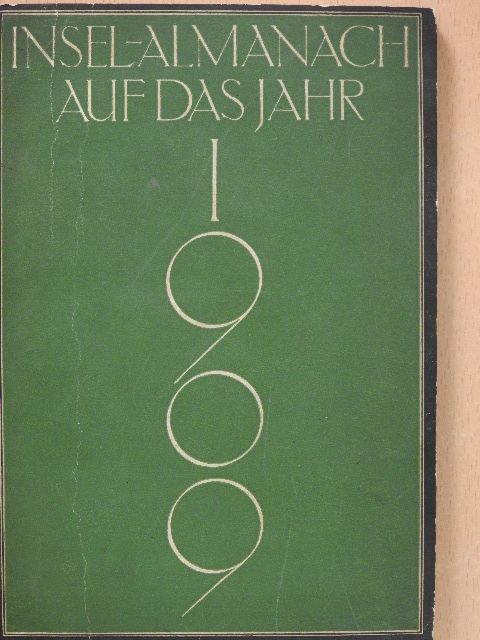 Alexander Ular - Insel-Almanach auf das Jahr 1909 [antikvár]