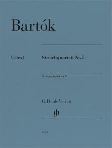 Bartók Béla - STREICHERQUARTETT NR. 5 - PARTS