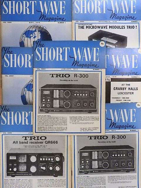 A. J. Holmes - The Short Wave magazine 1976-1977. (vegyes számok) (7 db) [antikvár]