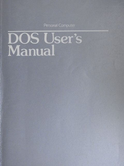 Microsoft MS-DOS User's Guide [antikvár]