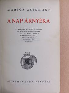 Móricz Zsigmond - A nap árnyéka [antikvár]