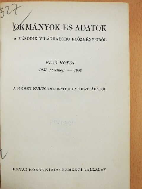 Okmányok és adatok I-II. [antikvár]