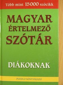 Magyar értelmező szótár diákoknak [antikvár]