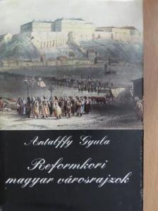 Antalffy Gyula - Reformkori magyar városrajzok [antikvár]