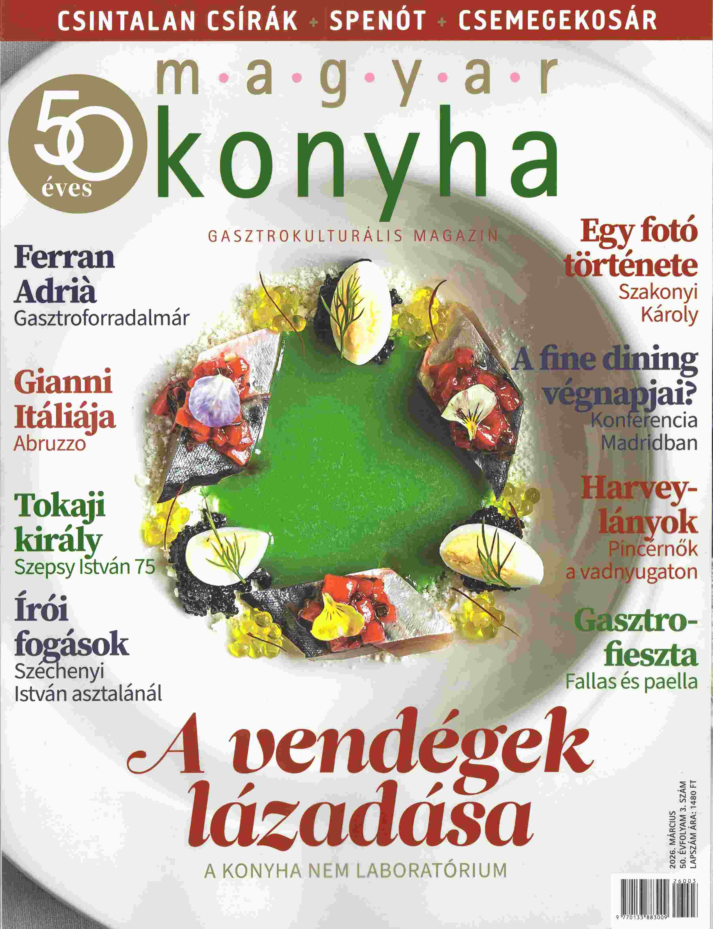 Magyar konyha 2026. március