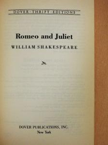 William Shakespeare - Romeo and Juliet [antikvár]