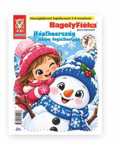 Jánossy Gábor[szerk.] - Jánossy - Kármán Mónika - BagolyFióka kreatív foglalkoztató füzet - Hópiheország extra foglalkoztató