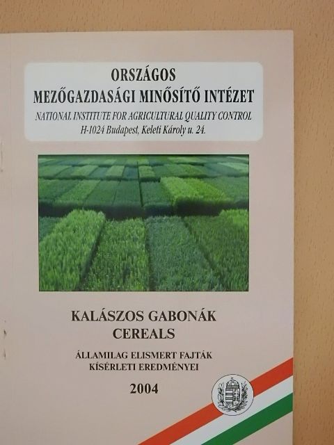 Kalászos gabonák 2004 [antikvár]