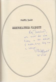 Pálffy Judit - Szerelmes album (dedikált) [antikvár]