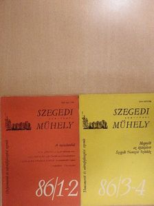 Apró Ferenc - Szegedi Könyvtári Műhely 1986/1-4. [antikvár]