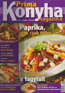 Hargitai György - Príma Konyha magazin 2007. augusztus [antikvár]