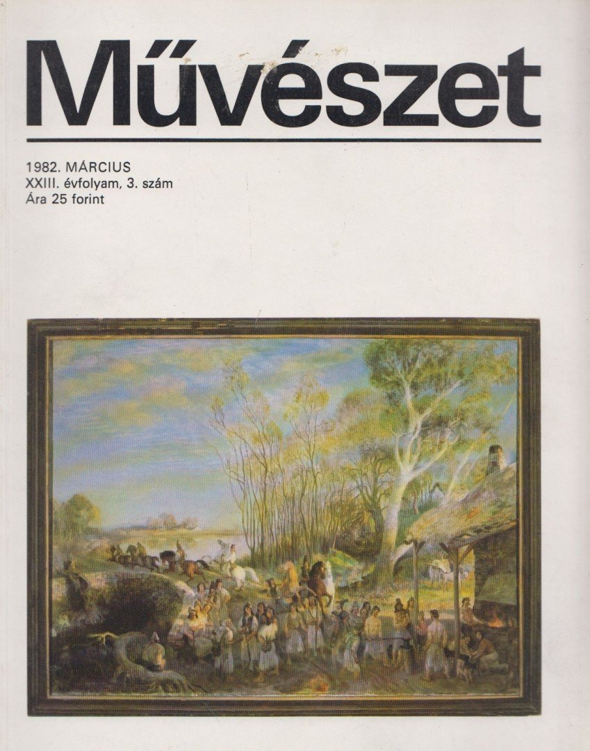 RIDEG GÁBOR - Művészet 1982. március [antikvár]