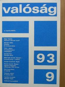 Bánfalvi Attila - Valóság 1993. szeptember [antikvár]