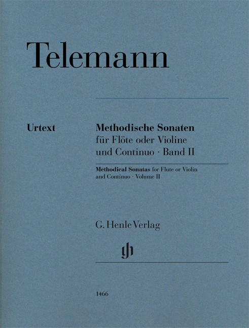 TELEMANN - METHODISCHE SONATEN FÜR FLÖTE ODER VIOLINE UND CONTINUO. BAND II (WOLFGANG KOSTUJAK)