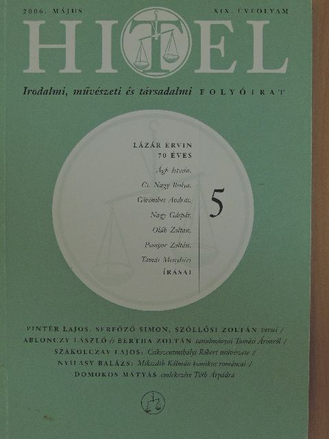 Ablonczy László - Hitel 2006. május [antikvár]