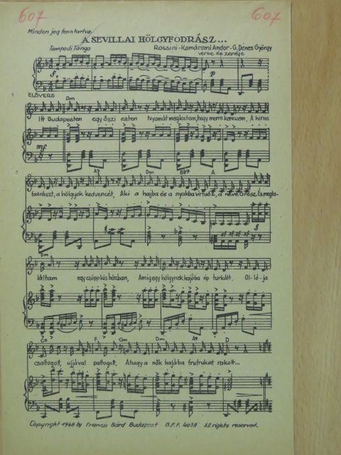 G. Dénes György - A sevillai hölgyfodrász... [antikvár]