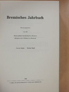 Thomas Otto Achelis - Die Matrikel des Gymnasium illustre zu Bremen [antikvár]
