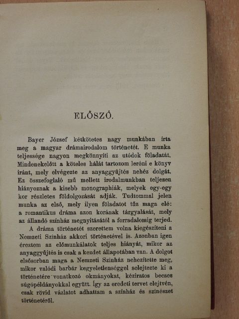 Vértesy Jenő - A magyar romantikus dráma (1837-1850) [antikvár]