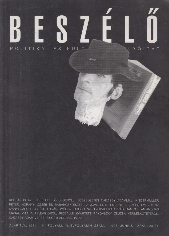 Kiss Ilona - Beszélő 1998. június [antikvár]