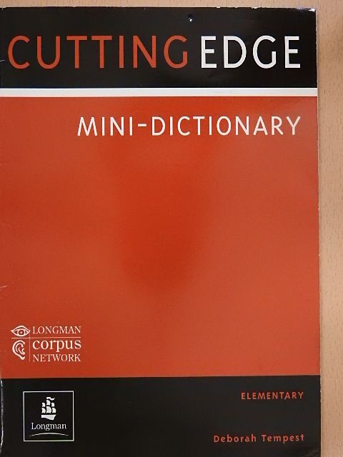 Deborah Tempest - Cutting Edge - Elementary - Mini-Dictionary [antikvár]