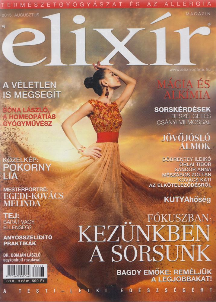 Dr. Nagy Róbert - Elixír 2015. Augusztus [antikvár]