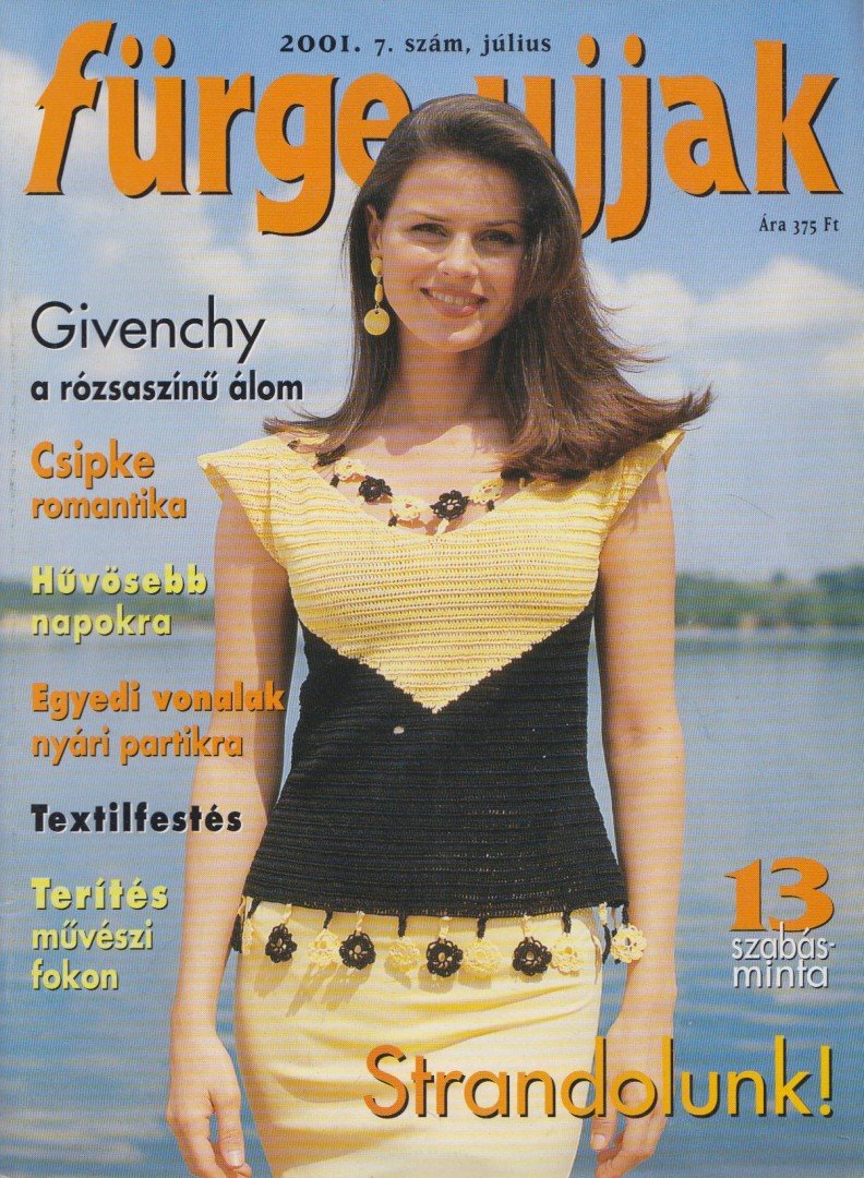 Németh Magda - Fürge ujjak 2001. 7. szám július [antikvár]