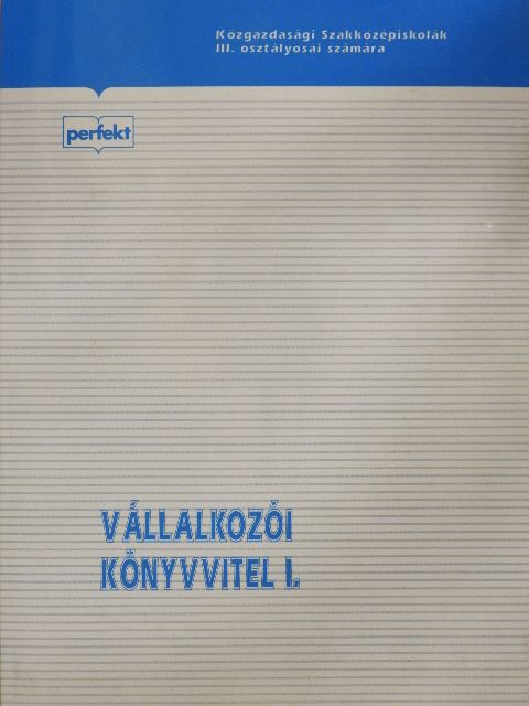 Kozma Gábor - Vállalkozói könyvvitel I. [antikvár]
