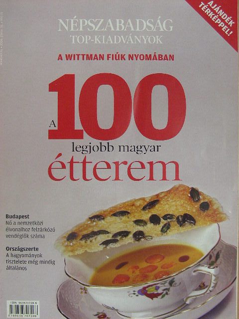 A 100 legjobb magyar étterem [antikvár]