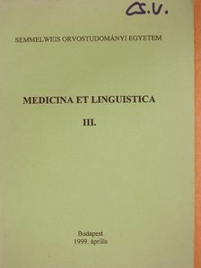 Bíró András - Medicina et linguistica III. [antikvár]