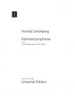 SCHÖNBERG ARNOLD - KAMMERSYMPHONIE OP. 9 BEARBEITUNG VON ANTON WEBERN PARTITUR