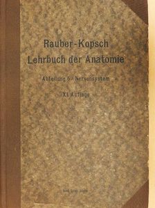 Prof. Fr. Kopsch - Rauber's Lehrbuch der Anatomie des Menschen Abteilung 5. (töredék) [antikvár]