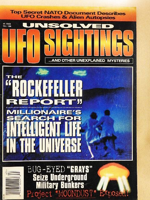 Preston E. Dennett - Unsolved UFO Sightings and Other Unexplained Mysteries Fall 1996 [antikvár]