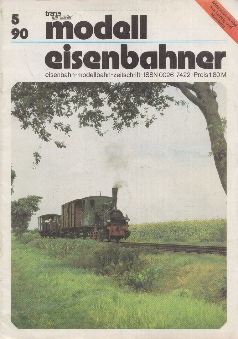 Wolf-Dietger Machel - Modelleisenbahner 1990/5. [antikvár]